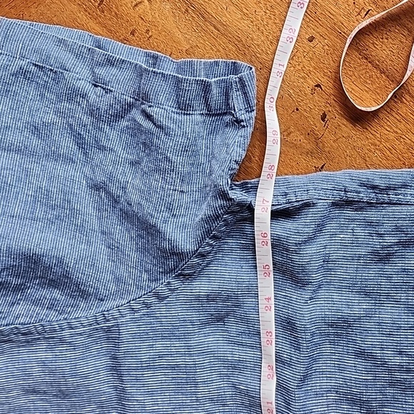 Untuckit Linen Short Sleeve Shirt Men's Size XXX-Large - Picture 4 of 11